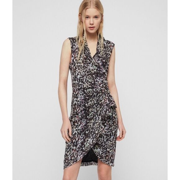 All Saints Cancity Leofall dress - Picture 1 of 12